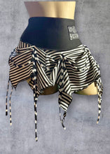 Load image into Gallery viewer, ZILLA - *Ready to Ship* Black &amp; White Stripe Handkerchief Skirt UK 6-8/US 2-4
