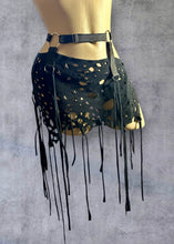 Load image into Gallery viewer, RAVAGEUR - Black Multi Way Distressed Skirt/Top
