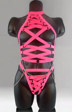 画像をギャラリービューアに読み込む, *RTS WARRIOR - Unisex Chunky Pink Harness Set UK 12-14/ Chest 40&quot;
