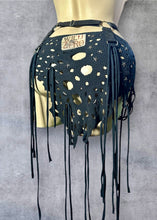 Load image into Gallery viewer, RAVAGEUR - Black Multi Way Distressed Skirt/Top
