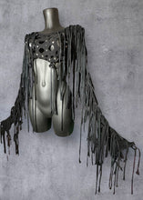 Load image into Gallery viewer, ALICE - *Ready to Ship* Black Wasteland Top UK 6-8/US 2-4/EU 34-36
