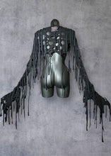 Load image into Gallery viewer, ALICE - *Ready to Ship* Black Wasteland Top UK 6-8/US 2-4/EU 34-36
