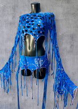 Load image into Gallery viewer, ELECTRIC DREAMS - *Ready to ship!* Blue Wasteland Set UK size 6-8/US 2-4
