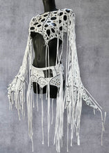 Load image into Gallery viewer, ZIZEE - *Made to order* Distressed Wasteland Fringe Set

