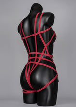 Cargar imagen en el visor de la galería, BLOOD COUNTESS - Couture Beaded Lace Bodycage
