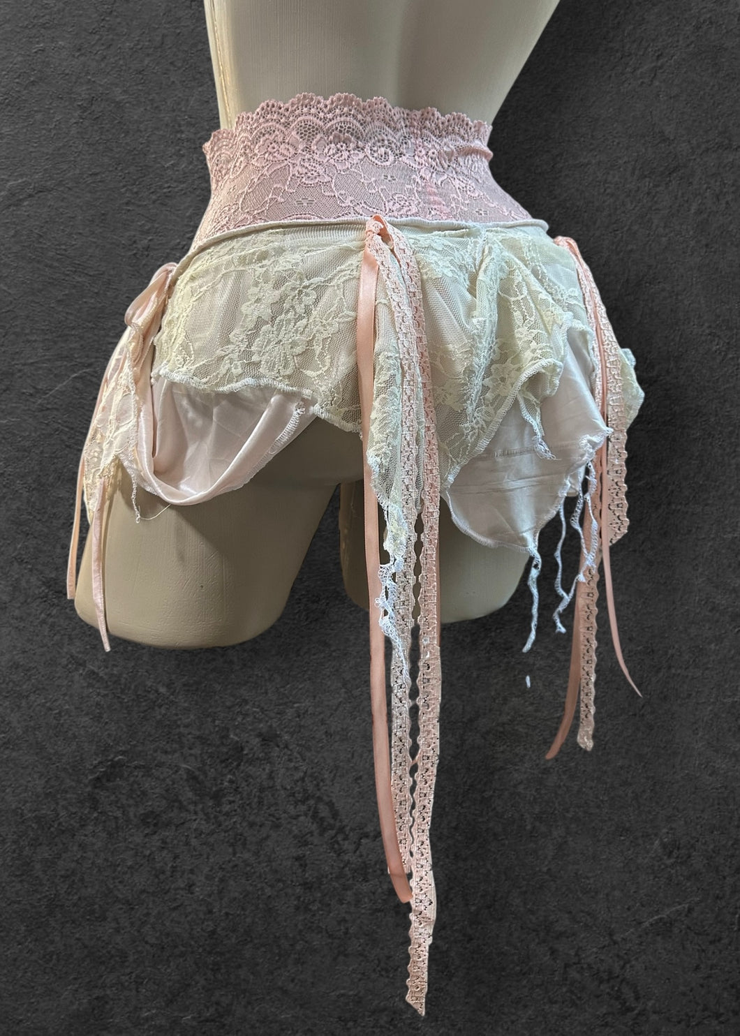 MINKY - *Ready to Ship* Reworked Boudoir Skirt Reworked UK 6-10/US 2-6/EU 34-38