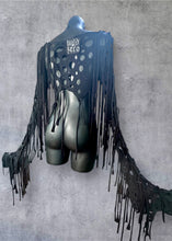 Load image into Gallery viewer, MARIANNE - *Made to Order* Black Wasteland Top
