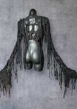 Cargar imagen en el visor de la galería, XENA - *Ready to Ship* Black Wasteland Top UK 8-10/US 4-6
