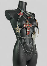 Charger l&#39;image dans la galerie, IMERA - OOAK* Crystal Bodychain Top
