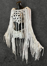 Cargar imagen en el visor de la galería, CRYSTAL CASTLES - *Ready to Ship!* White Wasteland Set with rhinestones UK 12-16/US 8-12
