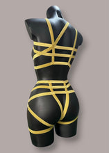 Load image into Gallery viewer, SAMARKAND - Gold Lace Bralette &amp; Briefs set
