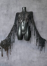 Cargar imagen en el visor de la galería, XENA - *Ready to Ship* Black Wasteland Top UK 8-10/US 4-6
