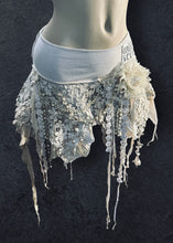 Load image into Gallery viewer, ZENOBIA - *Ready to Ship* Tattered Reworked Shipwreck Skirt UK 6-10/US 2-6/EU 34-38

