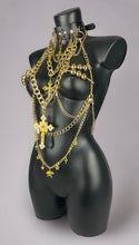 Load image into Gallery viewer, BALSHAZAAR - Chunky Gold Bodychain
