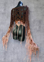 Load image into Gallery viewer, BIX - Ready To Ship! Distressed Reworked Wasteland Top UK 14-16/US 10-12
