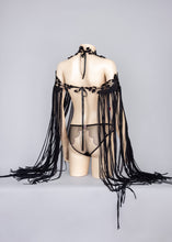 Charger l&#39;image dans la galerie, MYTHIC - Fringed Gothic Lace Shoulder Harness
