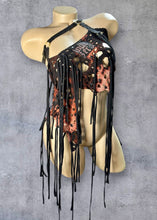 Load image into Gallery viewer, RAVAGEUR STORM - *Ready to Ship* UK 6-10/US 2-6/EU 34-38 Bleached Black Multi Way Distressed Skirt/Top
