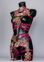 Load image into Gallery viewer, BACCHANALIA - Floral Harness Top
