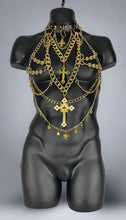 Cargar imagen en el visor de la galería, BALSHAZAAR - Chunky Gold Bodychain
