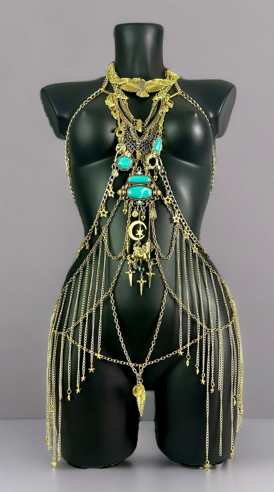 NEPHTHYS - Gold Luxe Bodychain