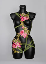 Charger l'image dans la galerie, FORBIDDEN - *Made to Order* Tropical Lace Goddess Bodycage
