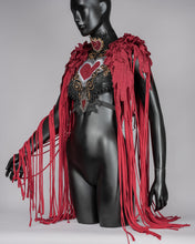 Cargar imagen en el visor de la galería, Sacred Heart - Sequin Lace Harness &amp; Fringed Epaulettes

