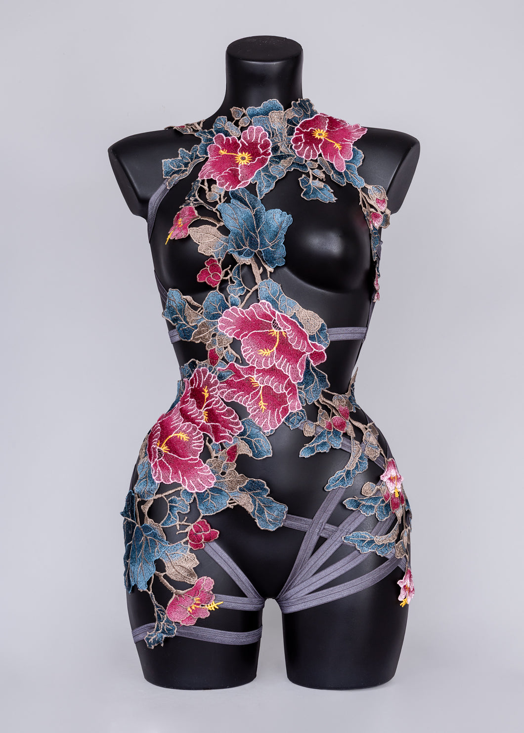 UTOPIA - Paradise Floral Bodycage