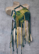Cargar imagen en el visor de la galería, TOXIC AVENGER - *Ready to Ship* UK 8-12/US 4-8/EU 36-40 Bleached Teal Multi Way Distressed Skirt/Top
