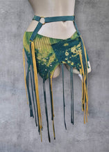 Cargar imagen en el visor de la galería, TOXIC AVENGER - *Ready to Ship* UK 8-12/US 4-8/EU 36-40 Bleached Teal Multi Way Distressed Skirt/Top
