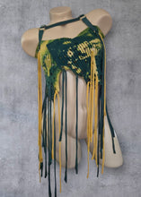 Cargar imagen en el visor de la galería, TOXIC AVENGER - *Ready to Ship* UK 8-12/US 4-8/EU 36-40 Bleached Teal Multi Way Distressed Skirt/Top
