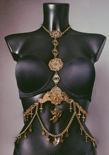 Carica l&#39;immagine nel visualizzatore di Gallery, CARTHAGE - Gold Unisex God/Goddess Harness
