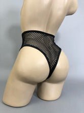 Load image into Gallery viewer, ATTITUDE PROBLEM - High Leg Fishnet Briefs no
