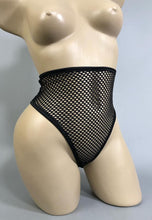 Load image into Gallery viewer, ATTITUDE PROBLEM - High Leg Fishnet Briefs no

