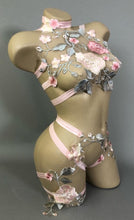 Load image into Gallery viewer, SUGAR PONY - Pastel Pink Mesh Lace Top
