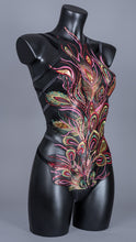 Cargar imagen en el visor de la galería, KUJAKU - Sequin Embroidered Peacock Bodycage
