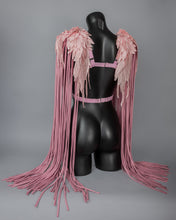 Cargar imagen en el visor de la galería, STRAWBERRY MILKSHAKE - Pink Lace Harness &amp; Epaulettes Set
