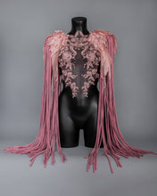 Load image into Gallery viewer, STRAWBERRY MILKSHAKE - Pink Lace Harness &amp; Epaulettes Set
