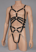 Load image into Gallery viewer, SCANDAL - Punk Inspired Chain Harness
