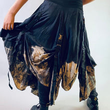 Load image into Gallery viewer, *RTS DARK IN LOVE - Gothic Grunge Dark Fairycore Skirt U.K. 6-8
