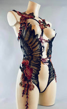 Load image into Gallery viewer, WINGS OF DESIRE - Lovebirds Lace Bodycage
